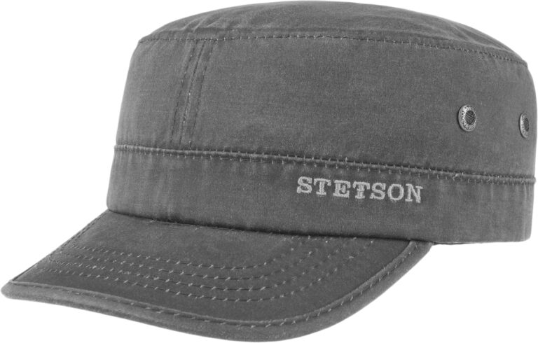 Stetson Datto Army Cap, Black