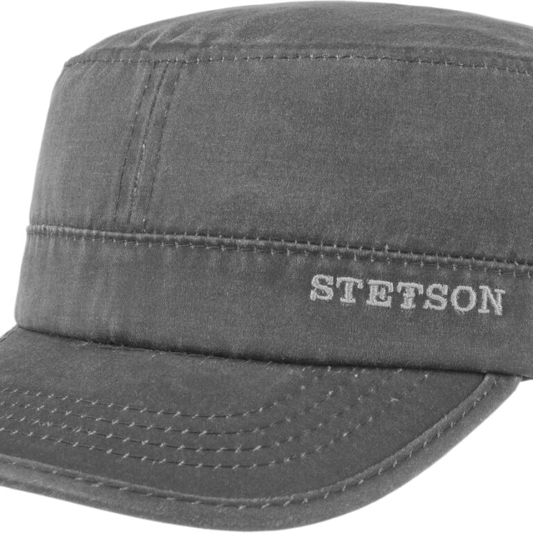 Stetson Datto Army Cap, Black